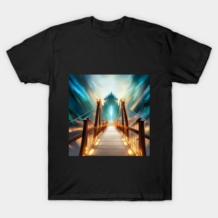 Fantasy Bridge To The Castle T-Shirt